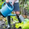French Blue Watering Can -Outdoor Garden Care 06341 1078 tif
