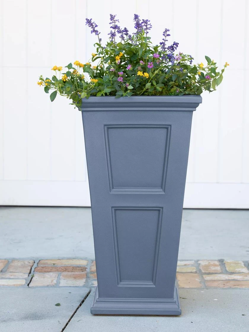Fairfield Self-Watering Tall Patio Planters, 28” 6 Fairfield Self-Watering Tall Patio Planters, 28” - Image 4