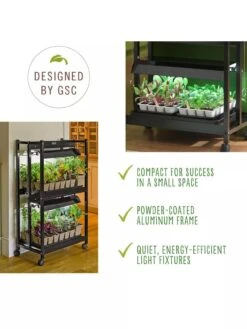 Compact 2-Tier SunLite® Garden -Outdoor Garden Care 39 414 7