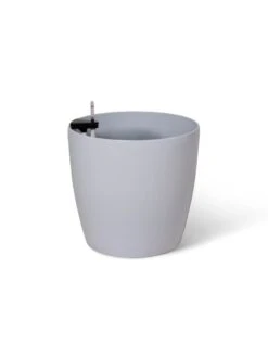 Viva Round Self-Watering Rolling Planter, 20" Diameter, Set Of 2 -Outdoor Garden Care 3 4 crop 8612933 3899