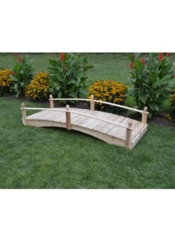 Acorn Garden Bridge Unfinished 4' X 10' 9 Acorn Garden Bridge Unfinished 4' X 10' -Outdoor Garden Care 3 4 crop 8613404 01V