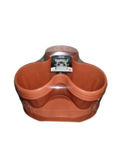 Trifoglio 3-Tier Planter On Wheels -Outdoor Garden Care 3 4 crop 8613625 06V