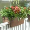 Self-Watering Railing Planter -Outdoor Garden Care 40145 040 tif