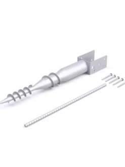 No-Dig Ground Screw For Mailpost