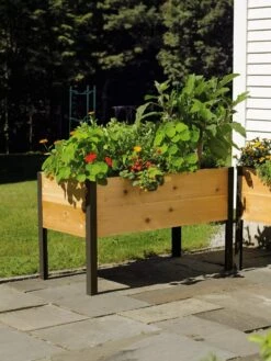 Elevated Planter Box, 2' X 4' -Outdoor Garden Care 8587823 704 tif