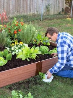 Composite Raised Bed With 1" Boards, 11" -Outdoor Garden Care 8588274 02V tif