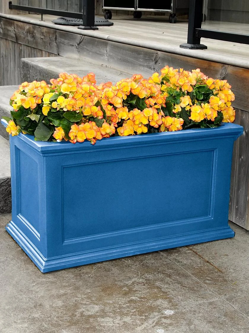 Fairfield Self-Watering Patio Planters, 20” X 36” 3 Fairfield Self-Watering Patio Planters, 20” X 36”