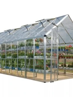 Canopia® By Palram Harmony™ Snap & Grow Greenhouse, 8' -Outdoor Garden Care 8591043 03V tif