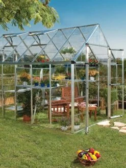 Canopia® By Palram Harmony™ Snap & Grow Greenhouse, 8' -Outdoor Garden Care 8591044 01V tif