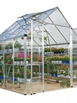 Canopia® By Palram Harmony™ Snap & Grow Greenhouse, 8' -Outdoor Garden Care 8591047 02V tif
