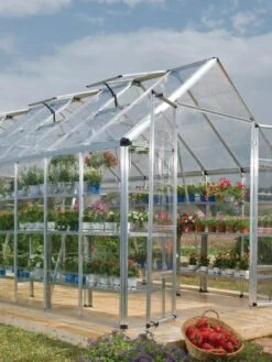 Canopia® By Palram Harmony™ Snap & Grow Greenhouse, 8' -Outdoor Garden Care 8591048 01V tif