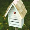 Heartwood Lady Bug Loft Bug House 1 Heartwood Lady Bug Loft Bug House -Outdoor Garden Care 8591075WH 01V tif