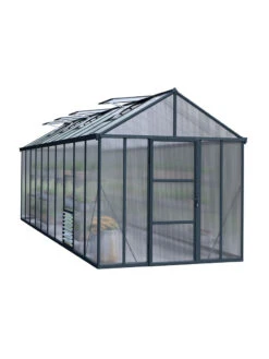 Canopia® By Palram Glory™ Greenhouse, 8' -Outdoor Garden Care 8591552 02v glory greenhouse 8 x 20 ft