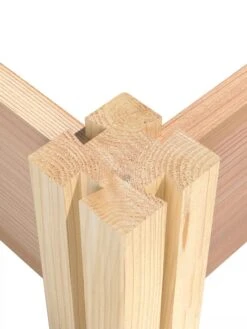 Cedar Raised Garden Bed, 4' X 4' X 6" -Outdoor Garden Care 8591724 05V tif