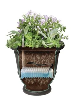 Kylemore Self-Watering Urn Planter -Outdoor Garden Care 8592688 SWKylemore art tif
