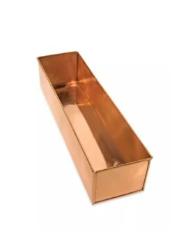 Tall Rectangular Copper Plant Tray, 18" X 5" X 4" -Outdoor Garden Care 8593534 1194 tif
