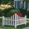 Country Corner Vinyl Picket Fence 1 Country Corner Vinyl Picket Fence -Outdoor Garden Care 8593637 01v country corner vinyl picket fence new england white