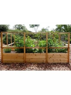 Garden In A Box With Deer Fence, 8' X 12' -Outdoor Garden Care 8594021 03V 3 4