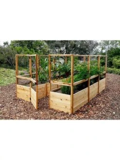 Garden In A Box With Deer Fence, 8' X 12' -Outdoor Garden Care 8594021 05V 3 4