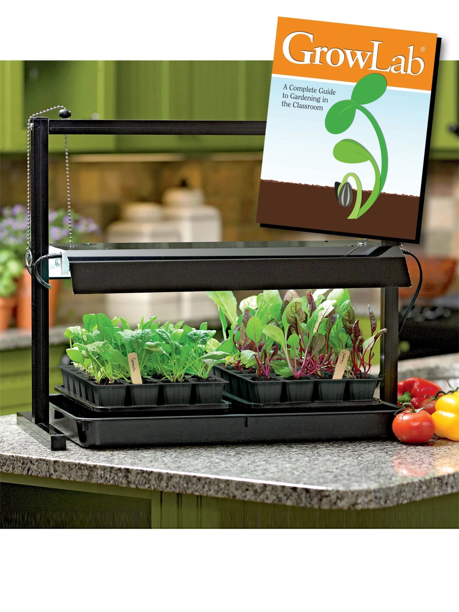GrowLab® Compact Tabletop Light Garden With Classroom Guide 3 GrowLab® Compact Tabletop Light Garden With Classroom Guide