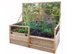 Garden In A Box With Trellis/Lid Option, 3' X 6' -Outdoor Garden Care 8594505 07V tif