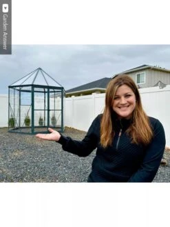 Canopia® By Palram Oasis Hexagon Greenhouse -Outdoor Garden Care 8596238 IMG 1294