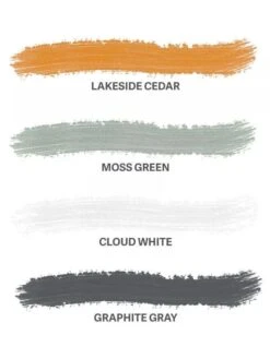 Gardener’s Exterior Wood Stain, 1 Quart -Outdoor Garden Care 8596759 001E colors