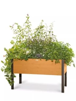 Eco-Stained Elevated Planter Box, 2'x4' -Outdoor Garden Care 8596759 101 tif