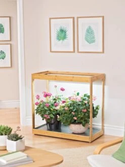 Medium Bamboo LED Grow Light Garden -Outdoor Garden Care 8597883 9279 tif