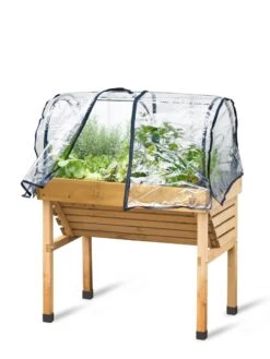 VegTrug® Mini Wallhugger Planter With Cover -Outdoor Garden Care 8598339 4006 tif