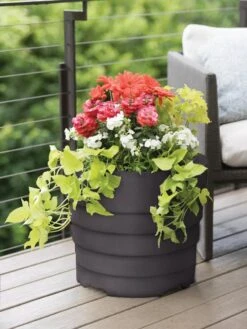 Gardener’s Victory Self-Watering Patio Planter -Outdoor Garden Care 8598395 88593 tif