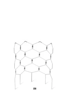 Gardener's Vertex Lifetime Pepper And Eggplant Cage -Outdoor Garden Care 8598426 10118 tif