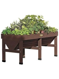 VegTrug® Patio Garden -Outdoor Garden Care 8598446 0650 vegtrug patio garden walnut tif