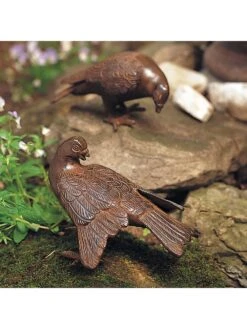 Achla Designs Bronzed Doves Pair