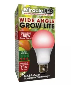 Miracle LED Corded 4-Socket Grow Light Kit With Bulbs, Full Spectrum And Red -Outdoor Garden Care 8599032 03V tif