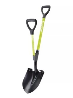 Sun Joe® Shovelution Steel Blade Shovel With Spring Assist Handle -Outdoor Garden Care 8599166 03V tif