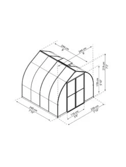Canopia® By Palram Bella™ Greenhouse, 8' 35 Canopia® By Palram Bella™ Greenhouse, 8' -Outdoor Garden Care 8599337 08v