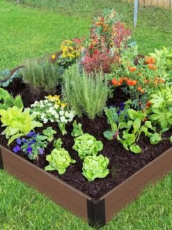 Composite Raised Bed With 1" Boards, 11" -Outdoor Garden Care 8599452 01V tif