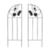 Achla Designs Sunflower Trellis Side Panels, Set Of 2 -Outdoor Garden Care 8599488 01v achla designs sunflower trellis side panels