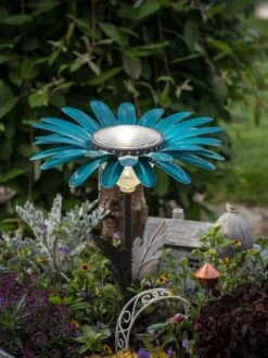 Desert Steel Daisy Solar Light -Outdoor Garden Care 8599556 07V tif