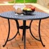 Crosley Sedona Cast Aluminum Dining Table -Outdoor Garden Care 8599661 02v