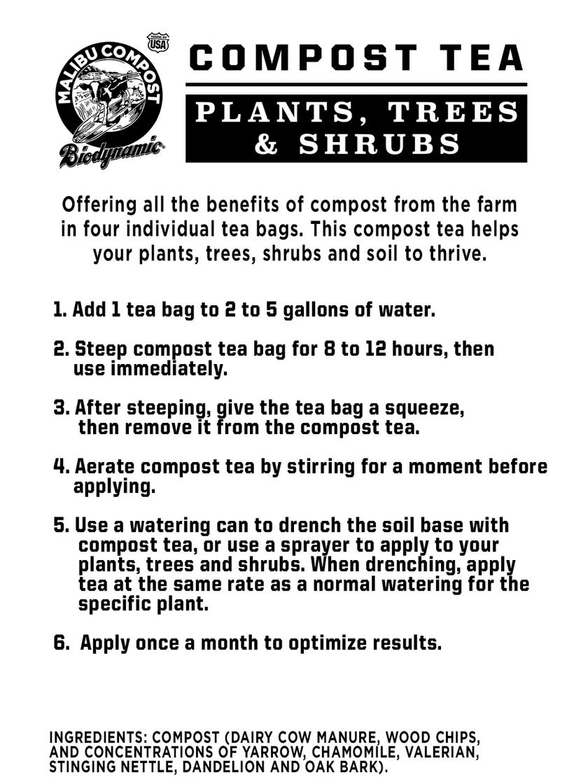 Malibu Compost Tea For Plants, Trees & Shrubs 4 Malibu Compost Tea For Plants, Trees & Shrubs - Image 2