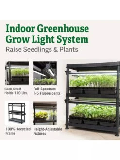 Stack-n-Grow Lights - 2-Tier System -Outdoor Garden Care 8608905 6