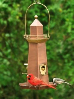 Lighthouse Bird Feeder 13 Lighthouse Bird Feeder -Outdoor Garden Care 8609055 03v