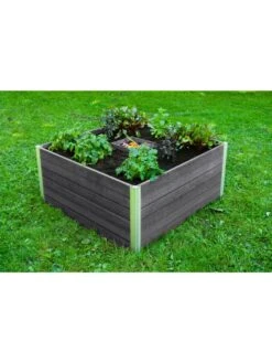Vita Urbana Keyhole Garden, 4’x4’x22” 7 Vita Urbana Keyhole Garden, 4’x4’x22” -Outdoor Garden Care 8609384 02v