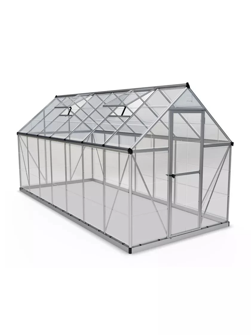 Canopia® By Palram Harmony™ Greenhouse, 6' X 14' 3 Canopia® By Palram Harmony™ Greenhouse, 6' X 14'