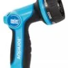 Aqua Joe AJHN102 Heavy Duty Indestructible Metal Multi Function Adjustable Hose Nozzle With Smart Throttle -Outdoor Garden Care 8610640 01V jpg