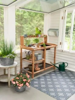 Galvanized Garden Tool Storage Box -Outdoor Garden Care 8611009 021 tif