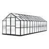 MONT Growers Edition Greenhouse, 8' X 24' -Outdoor Garden Care 8611198 mont 24 grower black