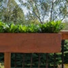 Veradek Metallic Series Corten Steel Railing Planters -Outdoor Garden Care 8611614 02v veradek metallic series corten steel railing planter